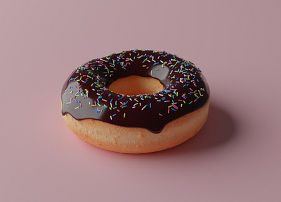 Donut blender blender 3d