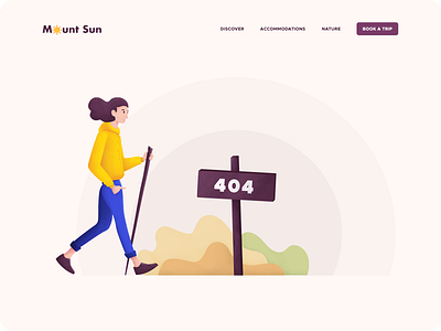 404 - Page not found 404 404 page branding design design ui error error 404 error page illustration ui vector web webdesign website