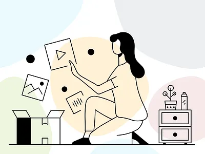 Tech Life Illustrations free freebies illustration illustration design illustrations illustrations／ui illustrator system ui ux