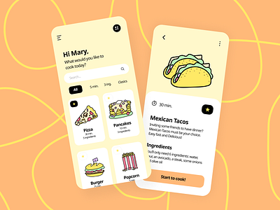 Munchies Illustrations for UI Design free freebies illustration illustration design illustrations illustrations／ui illustrator system ui ux