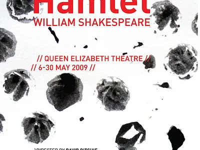 HAMLET (workshop com Andrew Howard) communication design graphic poster