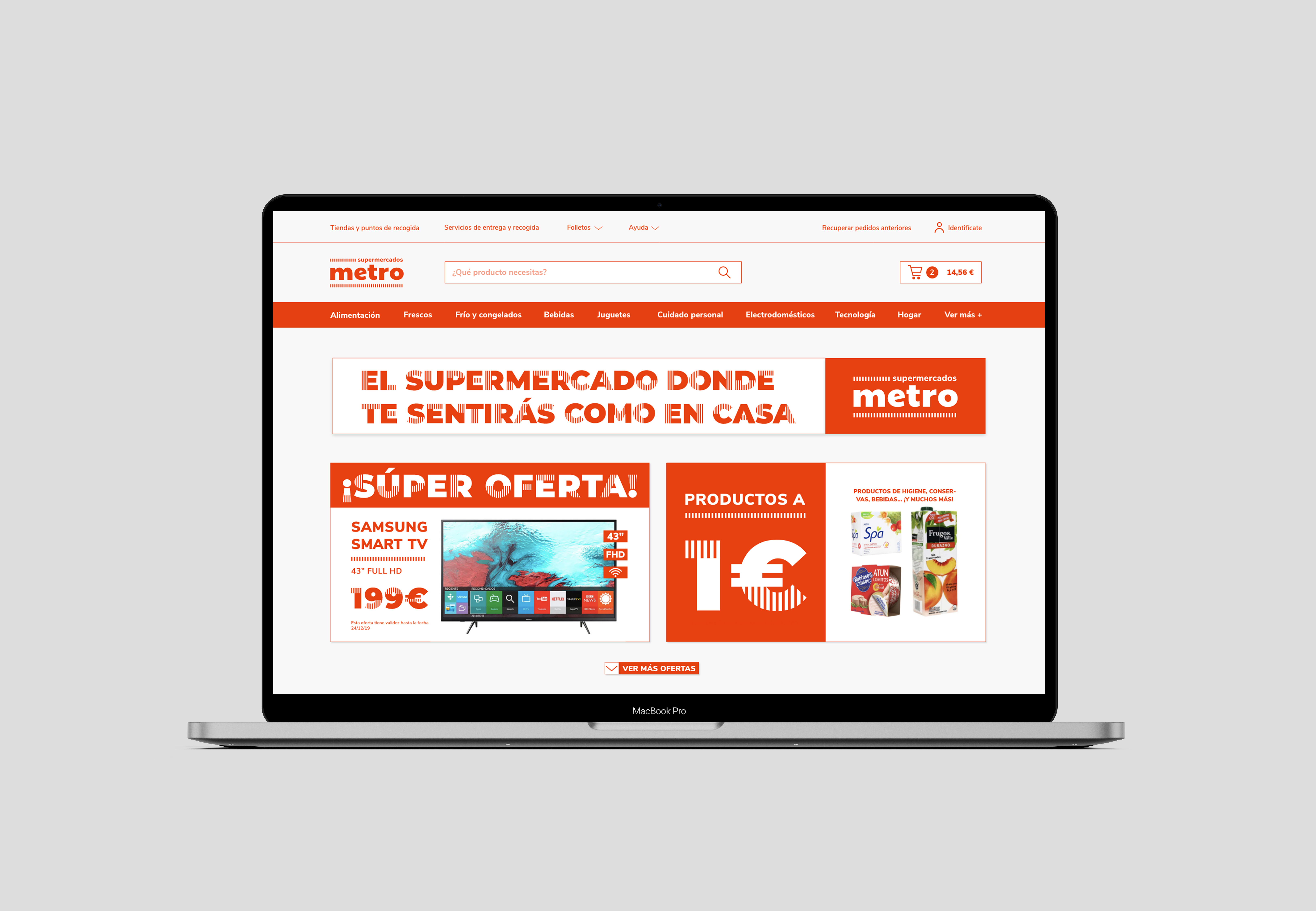 Example of Metro | Supermarket Rebranding
