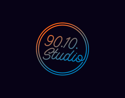 90.10. Logo circle logo colorful company logo logo minimal logo simple studio logo