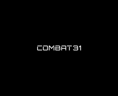 Combat 31 Logo agressive boxing clothing brand company logo logo logodesign minimal logo simple sports logo