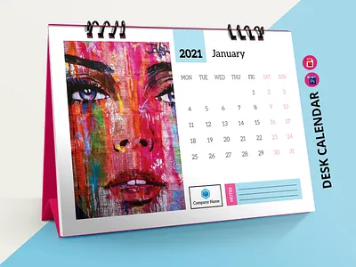 Desk Calendar Template desk calendar template 2021