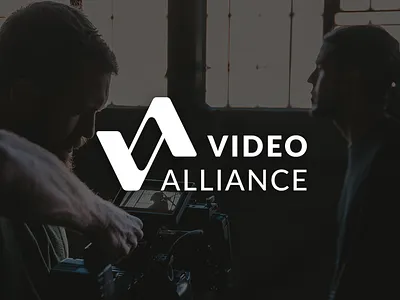Video Alliance - Videography Logo Design a logo berkshire design brand design brand identity branding clear logo logo logo design logo design concept logo designer logo designs logotype media logo minimal minimalist v logo video logo videography logo