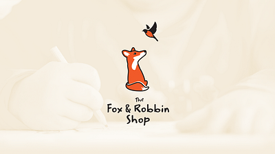 The Fox & Robbin Shop brand creative direction illustration kids fashion logo nonprofit responsive logo retail marketing retail store typography