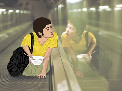 Chungking Express illustration illustration art illustrations movies