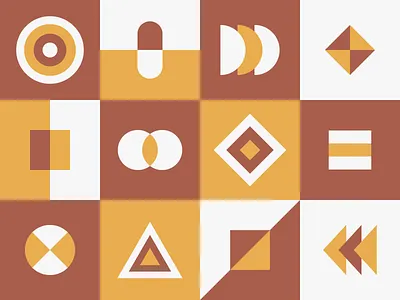 Pattern circle form geometric illustration illustrator pattern shapes square triangle vector