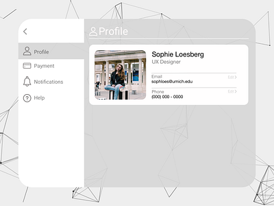 Profile Settings dailyui dailyuichallenge design profile design profile settings settings settings icon settings page settings ui