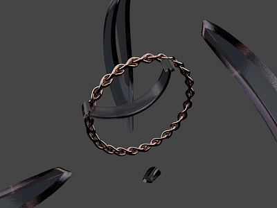 material & dynamics study 3d c4d cinema4d