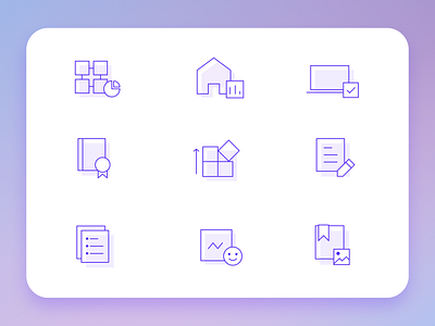 Icons illustrations book design flat graphic graphic design house icon illustration logo macbook minimal pen typography vector web website