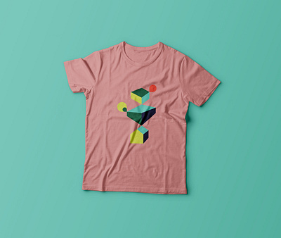 Geo Illo 01: T-shirts abstract building colourful geode geometric geometry growth house house illustration houses illustration t shirt