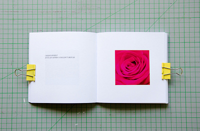 smolthoughts - rose book design indesign