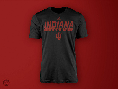 Locker Tailsweep adidas apparel hoosiers indiana logo sports t shirt type typography variable font