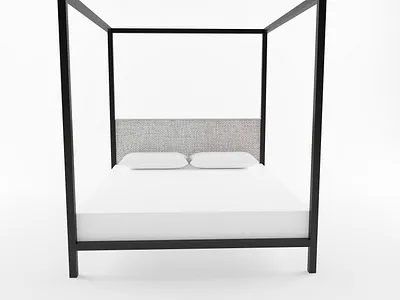 3D Bed 3d 3d bed 3d mockup 3d model 3d product design 3ds max 3dsmax bed creative dribbble flat latest photoshop