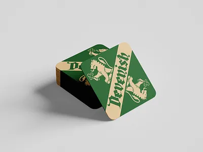 Devenish Brewery Beer Coaster beer coaster beer label brewers quay brewery logo devenish