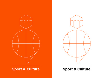 Sport and Culture Logo culture logo logodesign pictogram sport