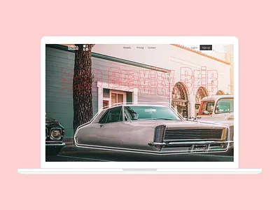 Flying Car Company animation app branding design illustration logo typography ui ux web