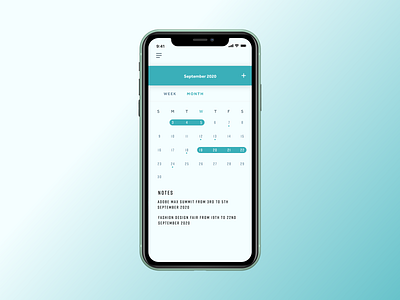 Daily UI challenge 080 adobe xd adobexd calendar calendar app calendar ui daily ui dailyui date picker datepicker design mobile mobile app mobile app design ui ui challenge ux ux design uxdesign uxui