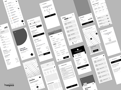 Amazing product wireframe is In-Progress android app concepts design studio dhipu dhipu mathew ecommerce hogoco interaction design ios logo mobile app mobile ux ux design wireframe wireframes