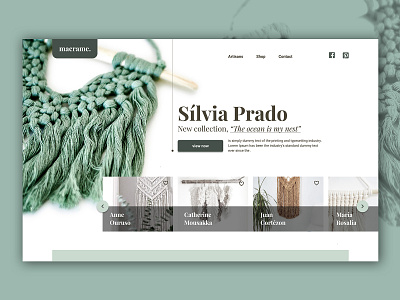 Daily UI #3 daily 100 challenge design handcraft ui uidesign web