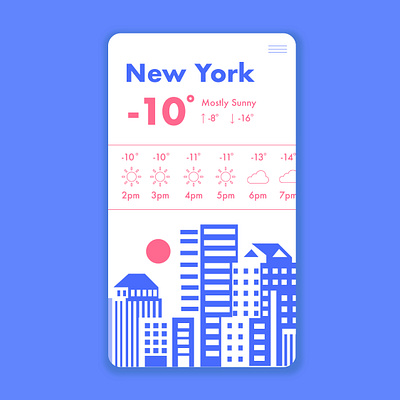 Weather App app branding dailyuichallenge design interaction interface logo typography ui ux