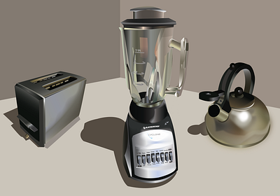 Kitchen Technical Illustration