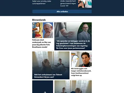 news site concept rework design homepage minimal news