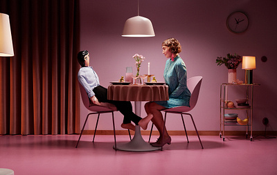 KLARNA - Singles Day dinner klarna photography set design singles day snask