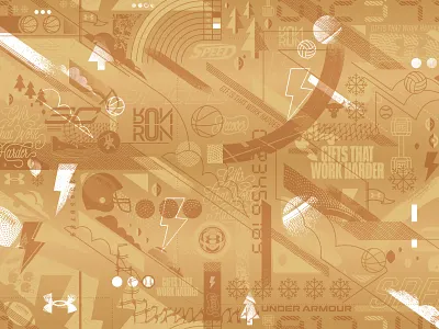 Under Armour Holiday Pattern adobe adobe illustrator design icon design pattern pattern design retail design under armour vector