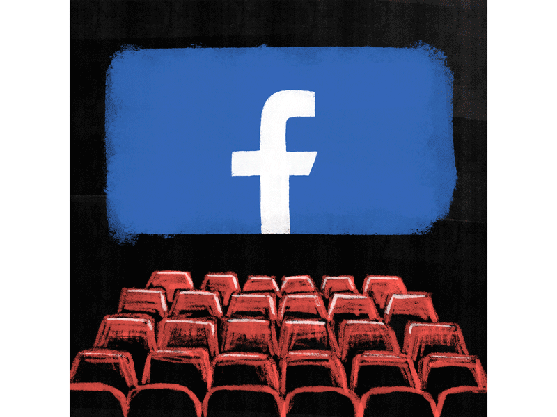 Who's watching animated gif animation animation 2d art design doodle drawing facebook film gif ideas illustration illustrator loop animation motion design procreate procreate art social media social network