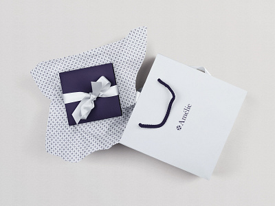 Amélie Joias branding design diamonds jewel jewelry logo logotype store visual identity