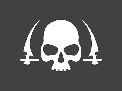 Day 324 adobe illustrator adobe illustrator cc brand design brand identity brand identity design brand identity designer branding clean dark dark mode evil graphic design logo logo design logo designer logos metal pirate skull skull logo