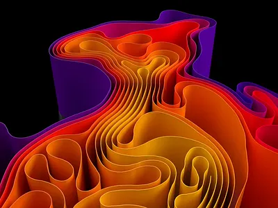 Ribbon Dance 3d cinema4d color mograph motiondesign motiongraphics redshift render ribbons