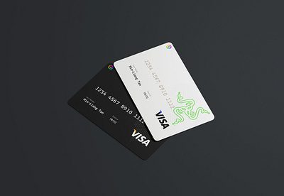 Razer credit card credit card design razer