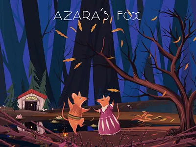 AZARA'S BEAVER branding design illustration