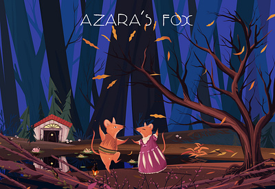 AZARA'S BEAVER branding design illustration