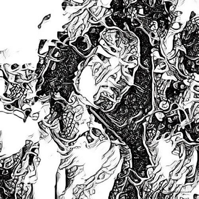 Watching you abstract art digitalart illustration