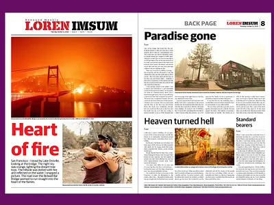 Best Newspaper Layout design design magazine cover magazine design newspaper ad newspaper illustration newspapers typography