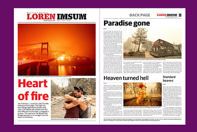 Best Newspaper Layout design design magazine cover magazine design newspaper ad newspaper illustration newspapers typography