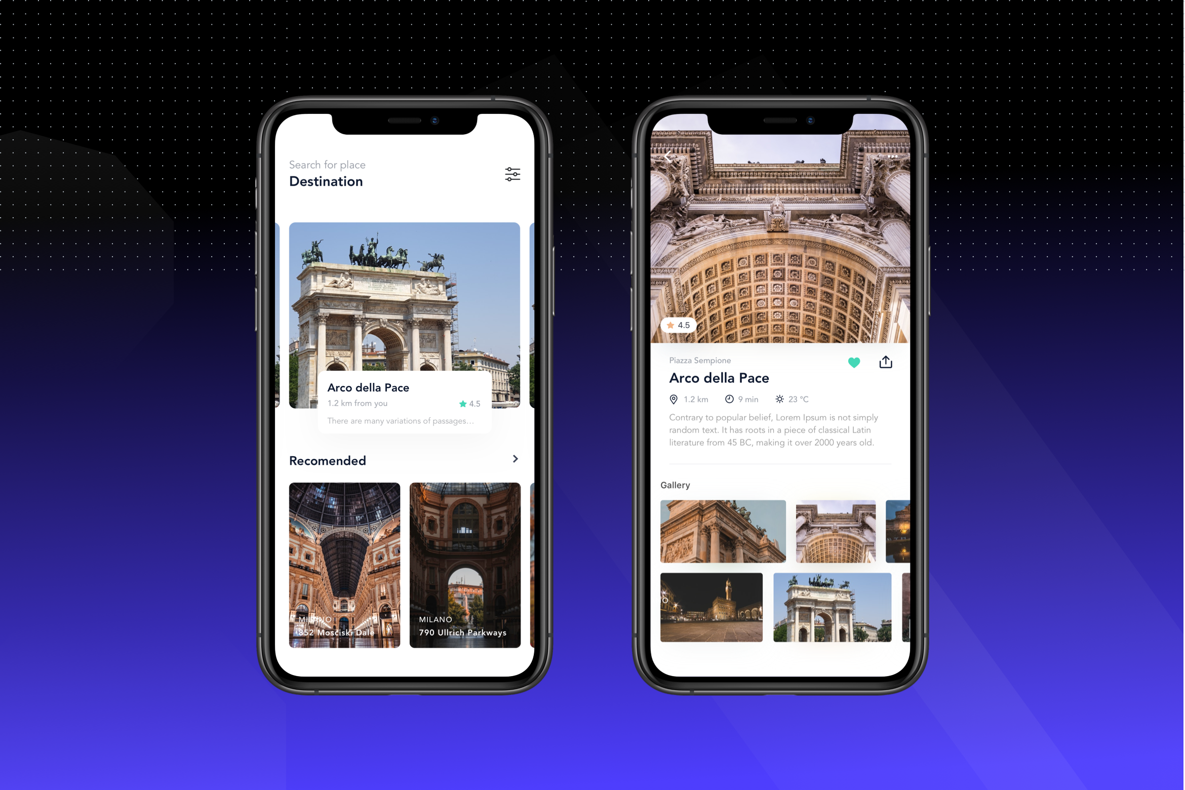 Example of Mobile App Design