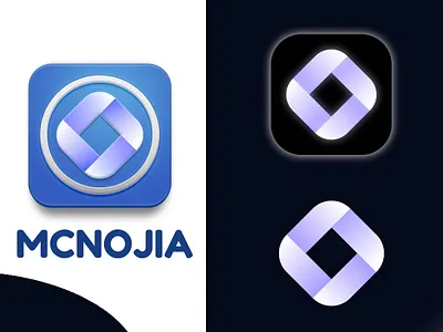 MCNOJIA logo design brand identity branding branding design design gradient logo graphic design icon illustration illustrator letter logo logo logo design mc logo professional logo designer typography vector