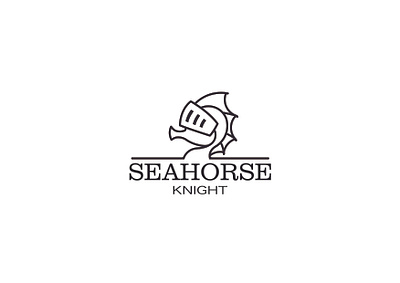 SEAHORSE KNIGHT logo design icon logo 品牌