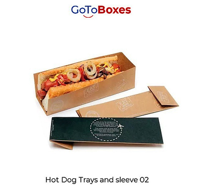 Hot Dog packaging hotdog box hotdog box