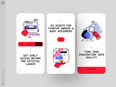 Nuts Illustrations 😍 app app design bright colorful contrast design illustration nuts outline storytale ui vector