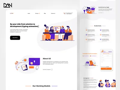 Business site design 🏢💸 business design ui ui ux uidesign uiux uiuxdesign web web design webdesign website