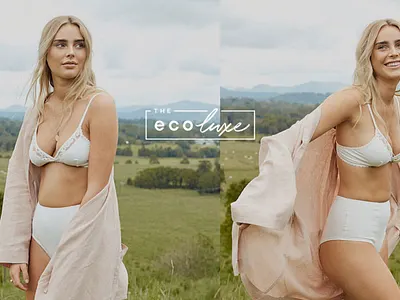 The Eco Luxe branding logo logo design social media