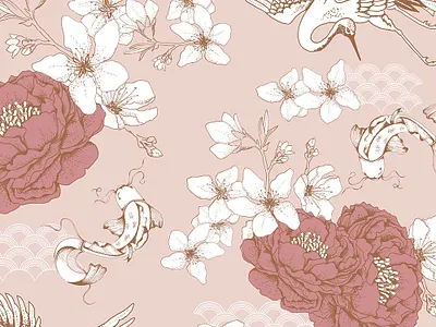 Print Design for Fashion Brand fashion fashion design print design surface pattern design textile textile design