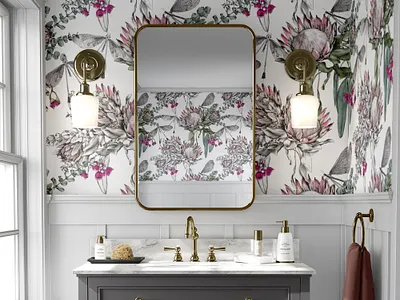 Wallpaper Design illustration surface design surface pattern design surface pattern designer wallpaper design